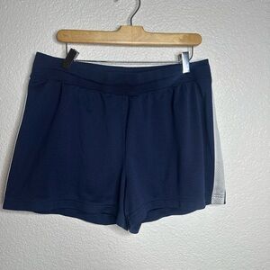 C9 by Champion Navy Athletic Shorts with White Side Panel